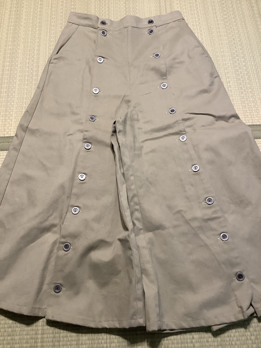 Vintage Scully Brushed Twill Convertible Riding Skirt